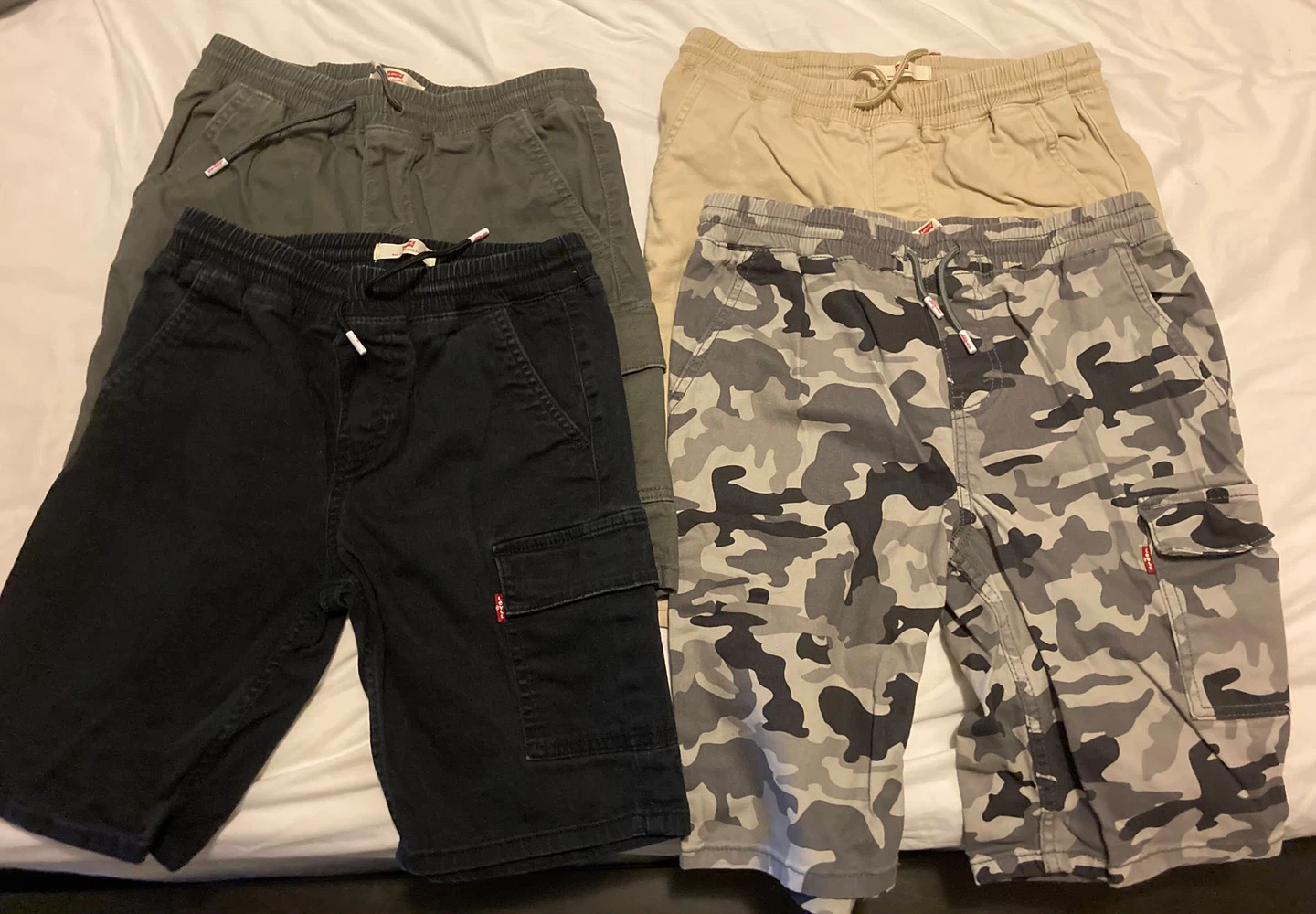 Levi's Boys Cargo Shorts Bundle