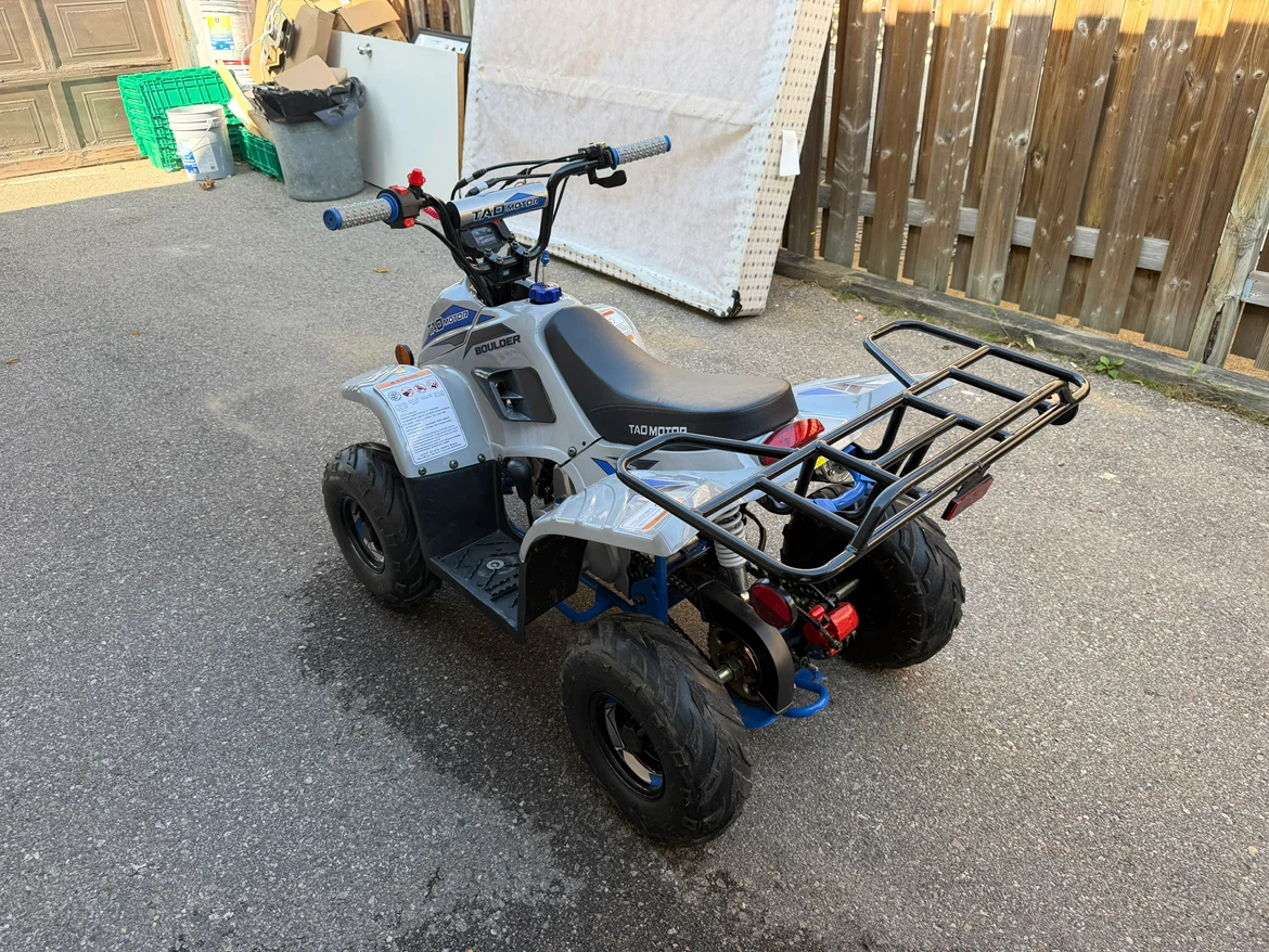 Tao Motor Boulder 110cc kids atv - photo 4