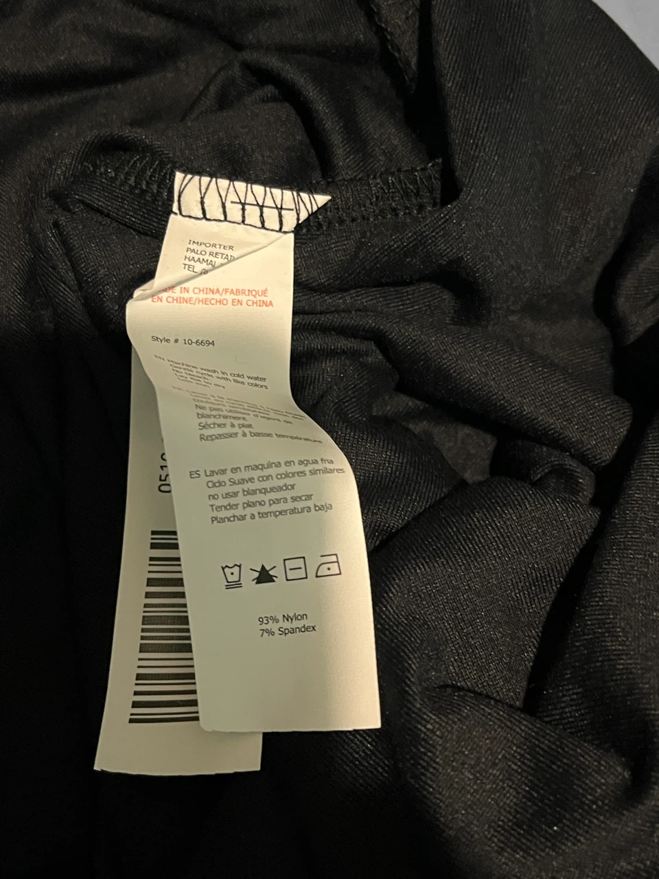 SWS Contour Black Long Sleeve Top - photo 4
