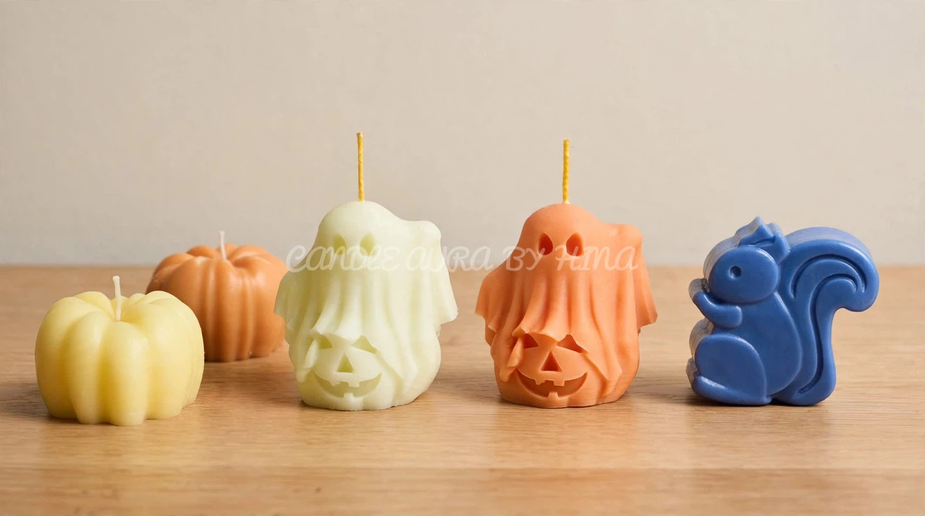 Handmade Hello Pumpkin Scented Candles - photo 2