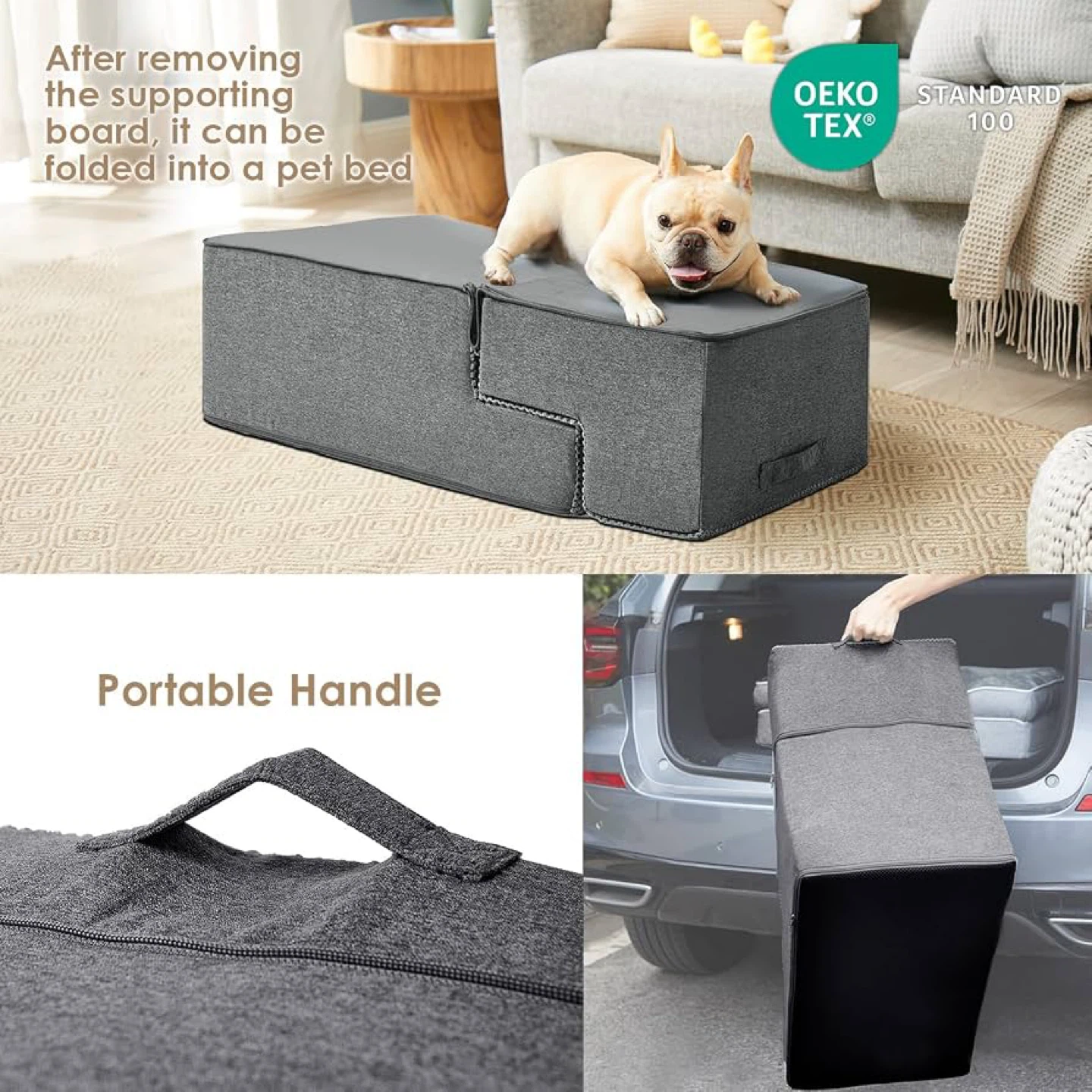 EHEYCIGA Dog Stairs for Small Dogs - photo 2