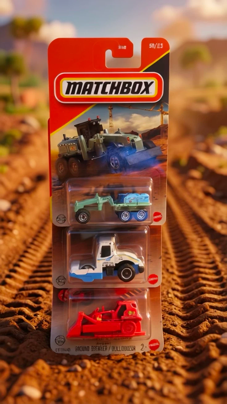 Matchbox Construction Vehicle 3-Pack