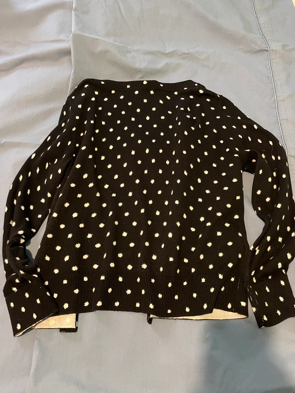 LOFT Polka Dot Cardigan - photo 2