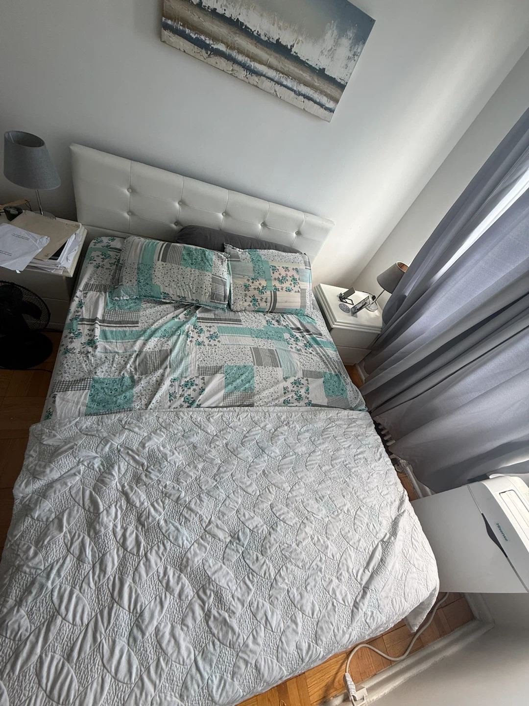 Bed and mattress (Queen)