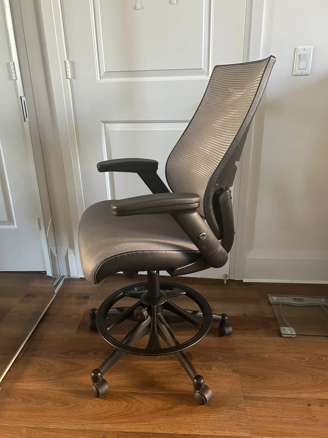 High Back Ergonomic Drafting Chair - photo 2