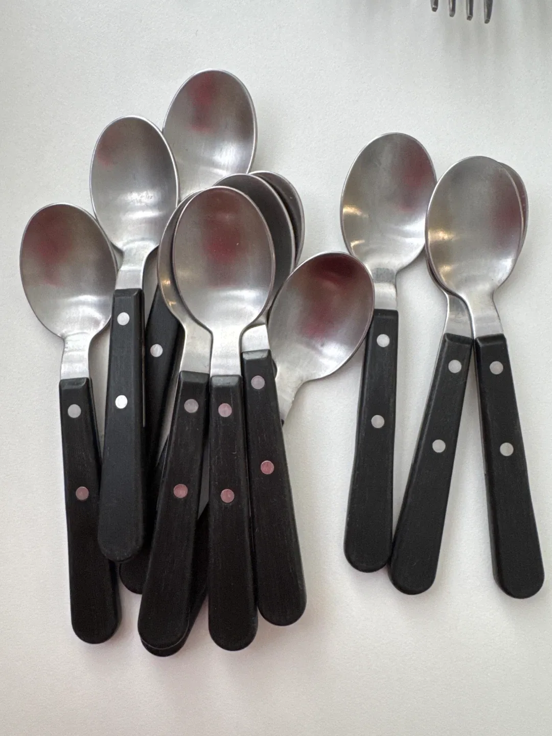 Assorted Stainless Steel Cutlery with Black Handles - photo 2