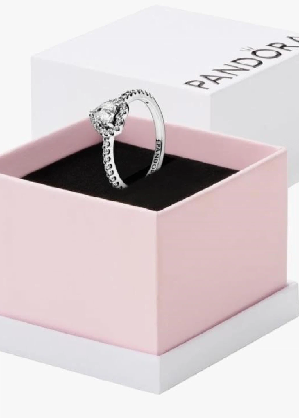 Pandora Heart Solitaire Ring