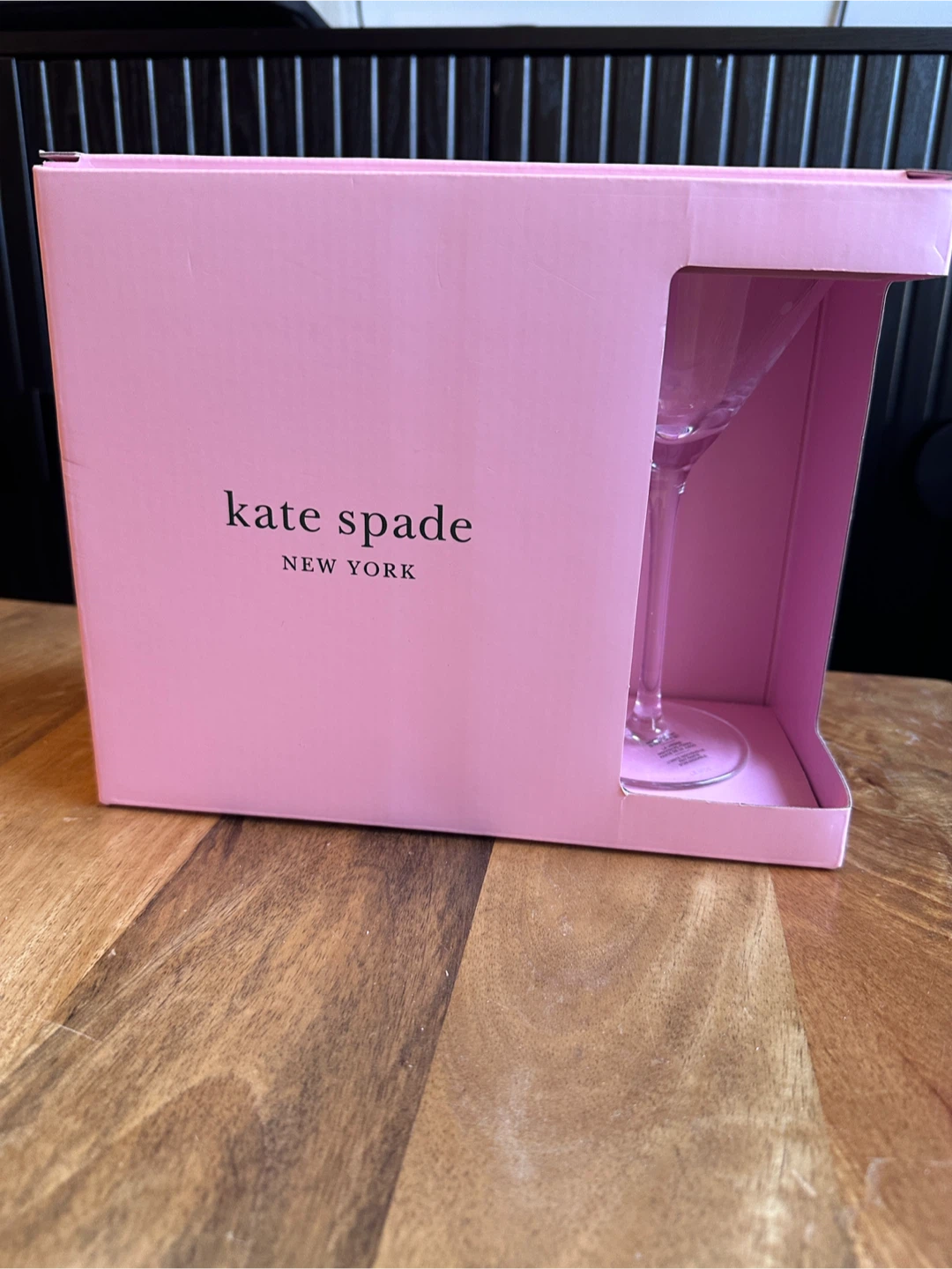 New Kate Spade Martini Glasses