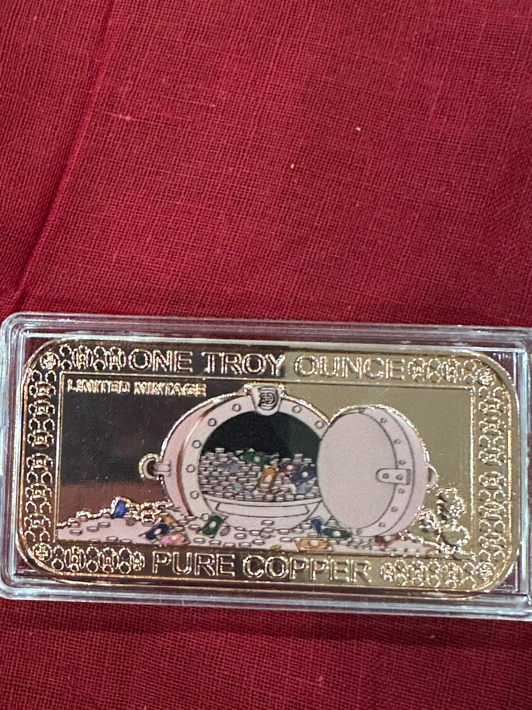 Scrooge McDuck 1 oz Copper Bar - photo 2