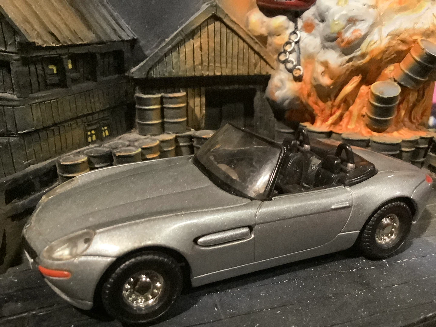 Corgi James Bond 007 BMW Z8 Silver Die-Cast Model Car