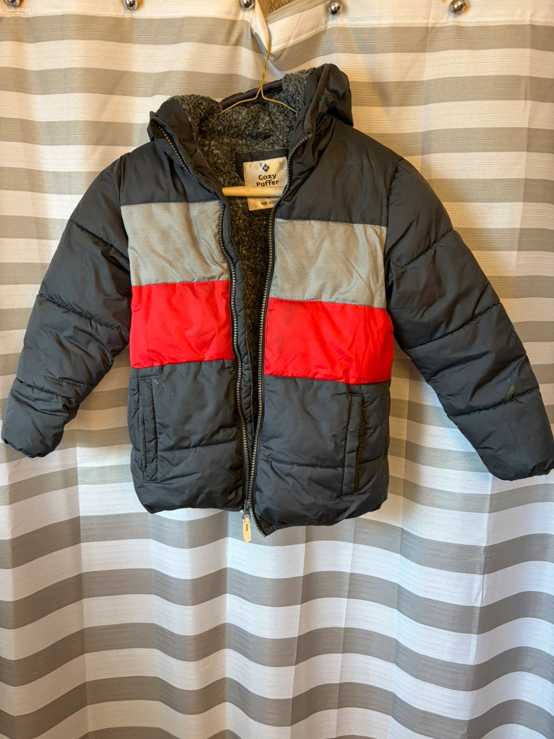 Cozy Puffer Kids Jacket, Size 6
