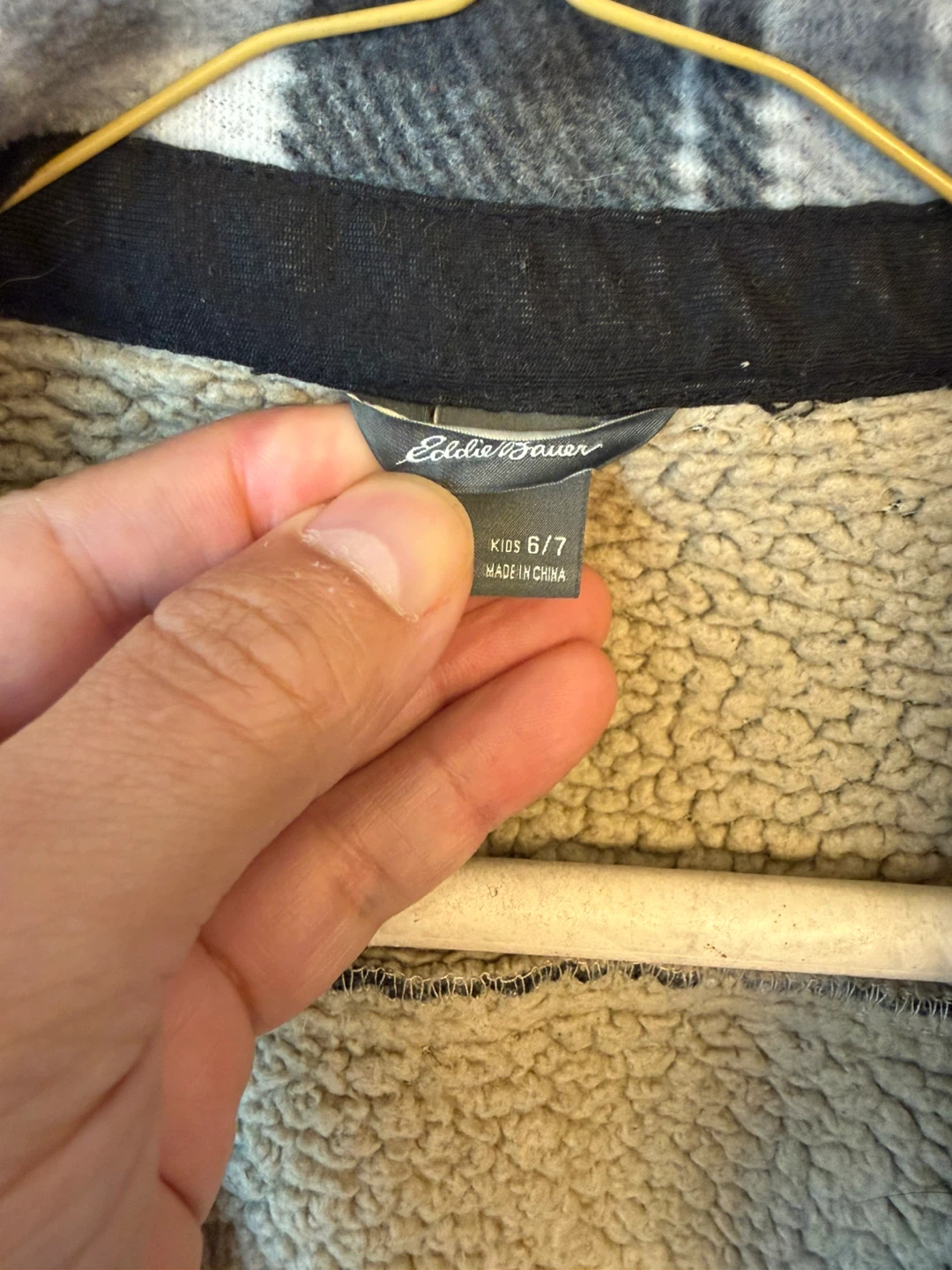 Eddie Bauer Kids Plaid Fleece Shirt Jacket - photo 4