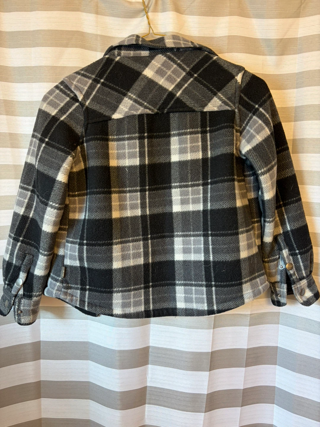 Eddie Bauer Kids Plaid Fleece Shirt Jacket - photo 5