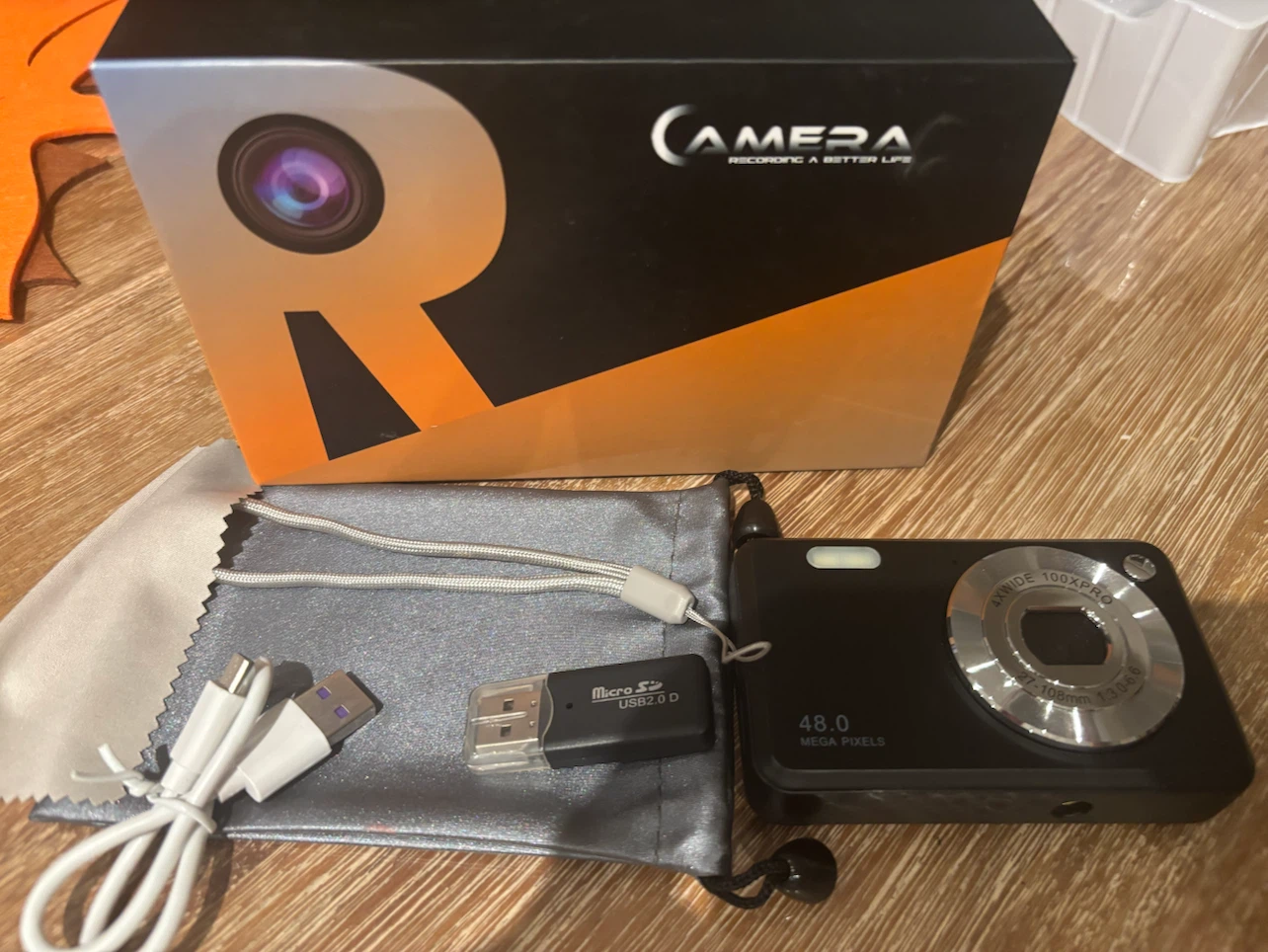 48MP Digital Camera with Accessories