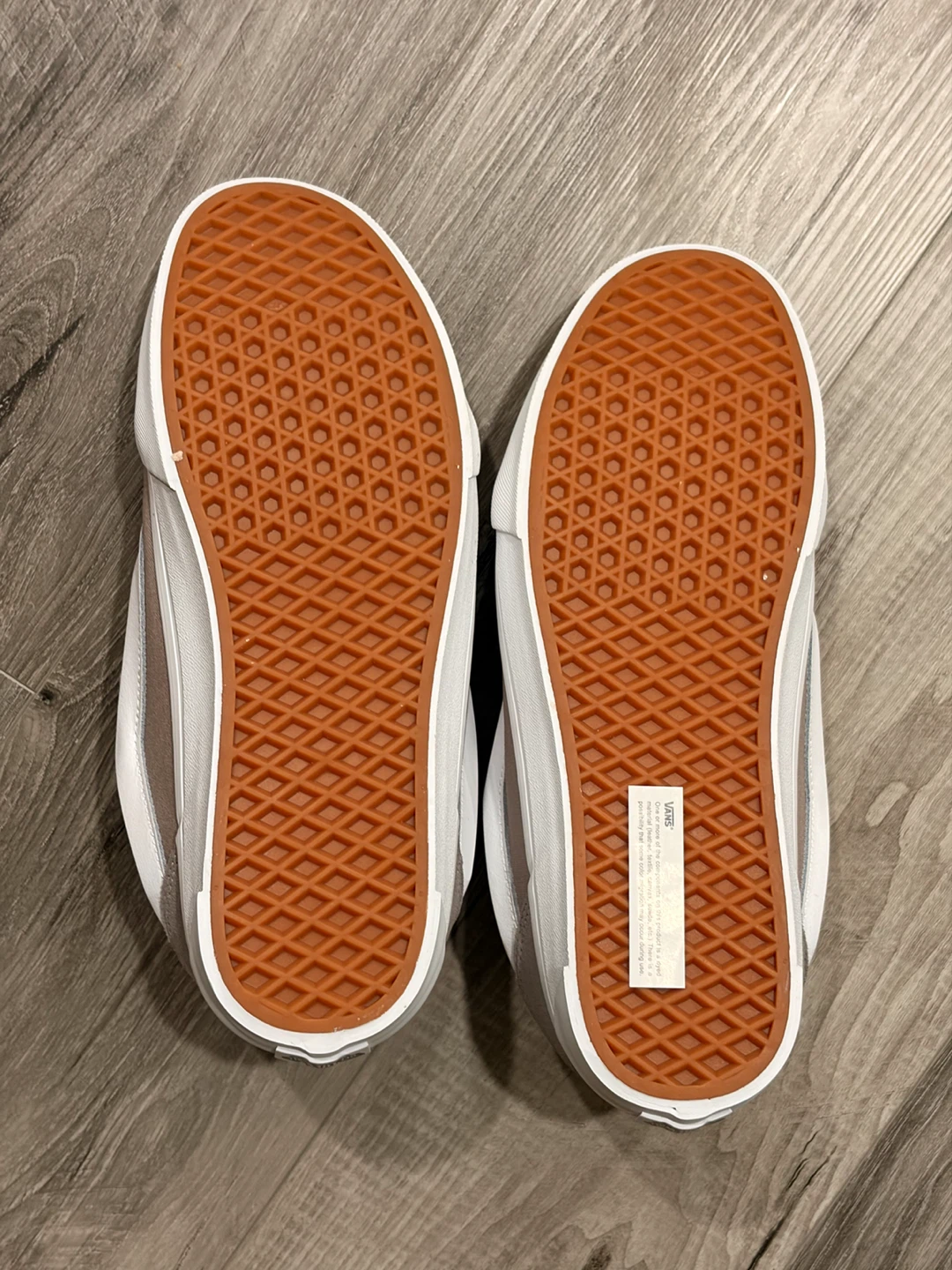 Men’s grey Vans Off The Wall Sneakers sz 11 & 11.5 - photo 3