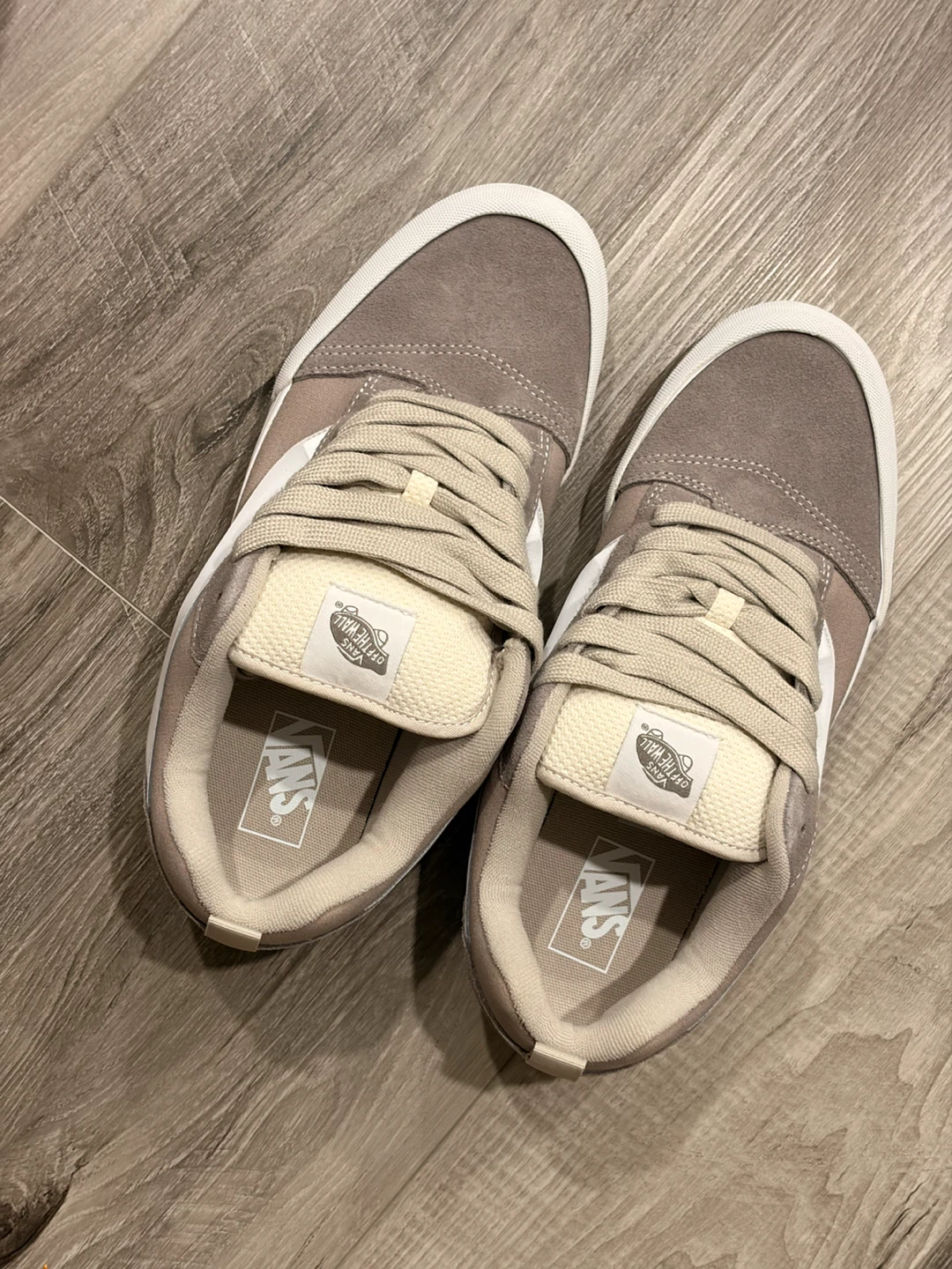Men’s grey Vans Off The Wall Sneakers sz 11 & 11.5 - photo 4