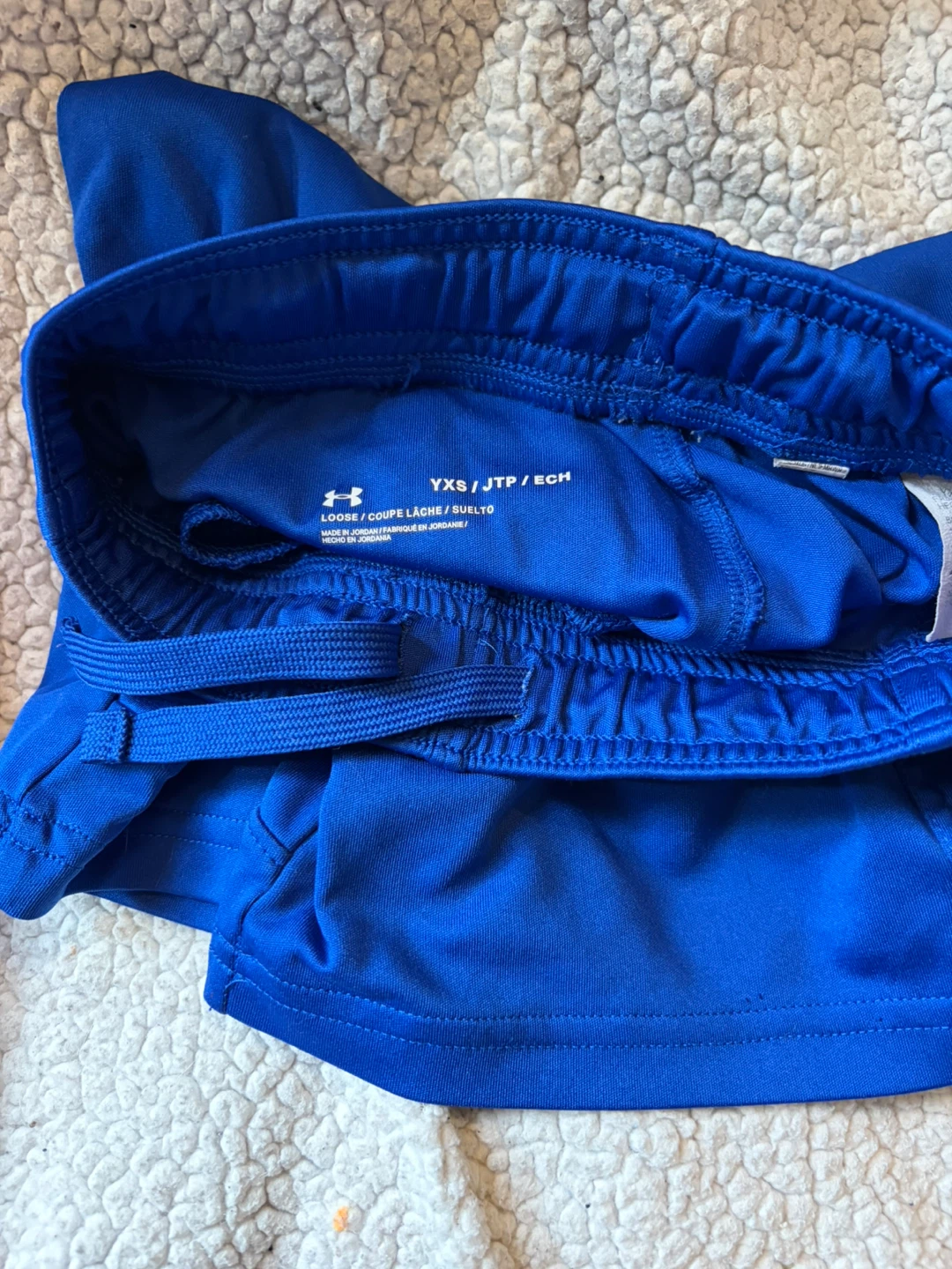 Under Armour Youth Athletic Shorts Blue - photo 4
