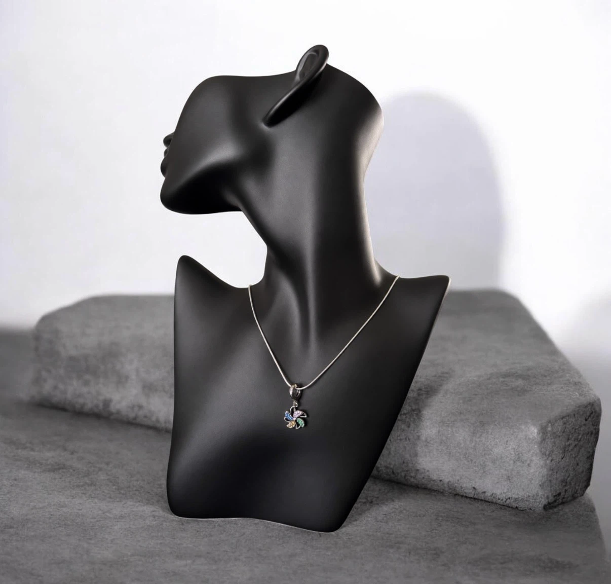Pinwheel Charm Necklace - photo 2