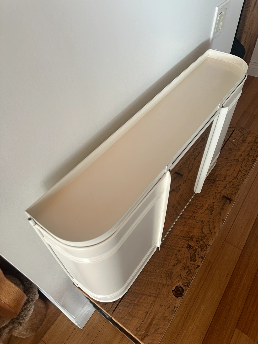 NEW VINTAGE STOCK IKEA ART DECO STYLE STEEL MEDICINE CABINET - photo 3
