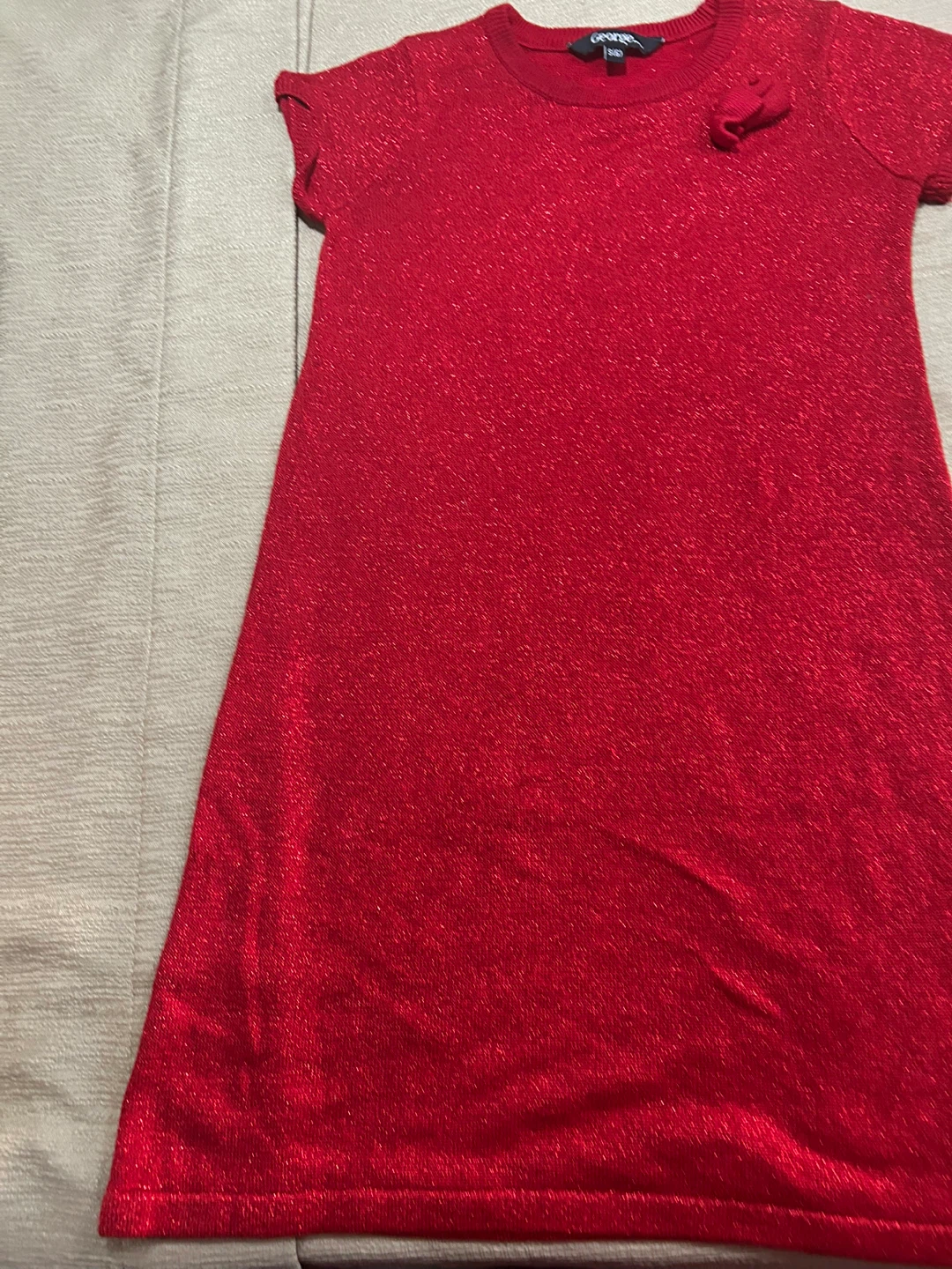 George red knit dress size 6 - photo 4