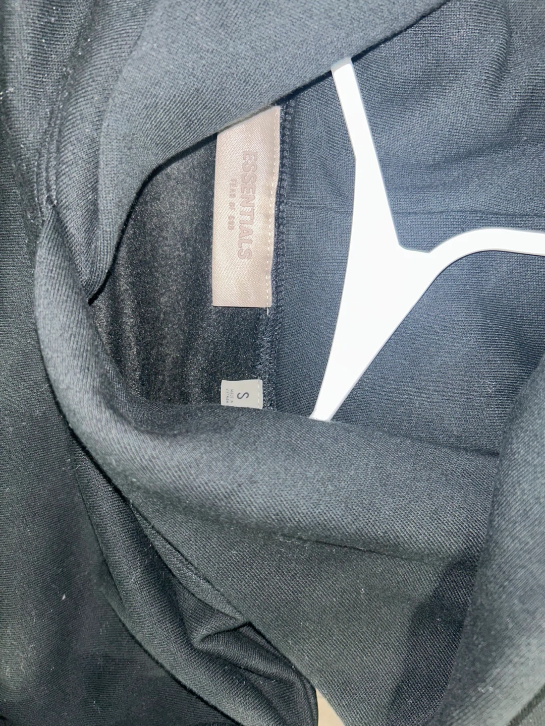 Essentials Fear of God Hoodie Black - photo 2