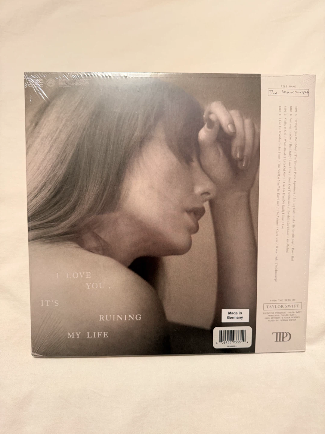SEALED: Taylor Swift - The Tortured Poets Department LP Vinyl - photo 2