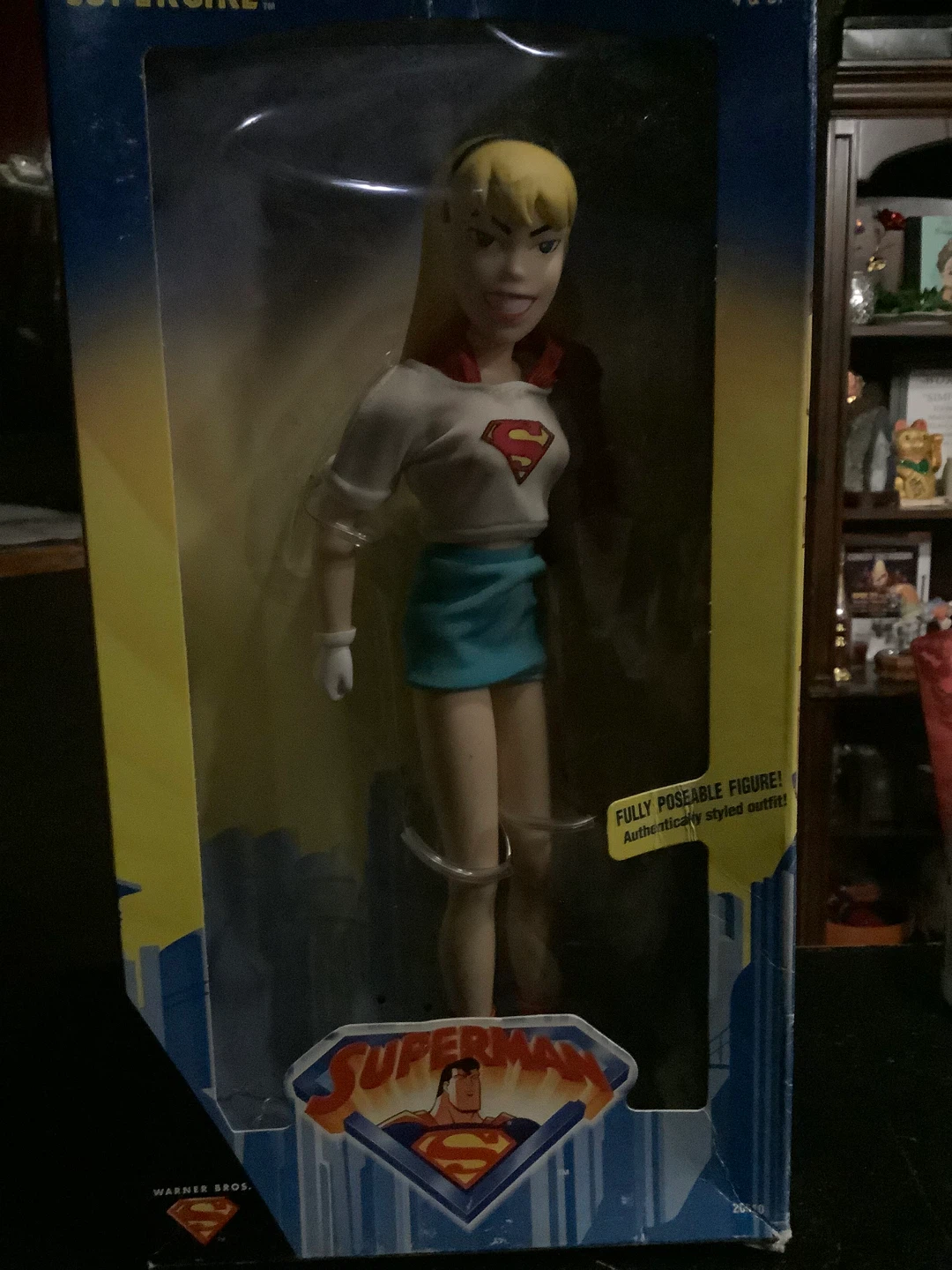 Large 12 inch Warner Bros Supergirl Action Figure