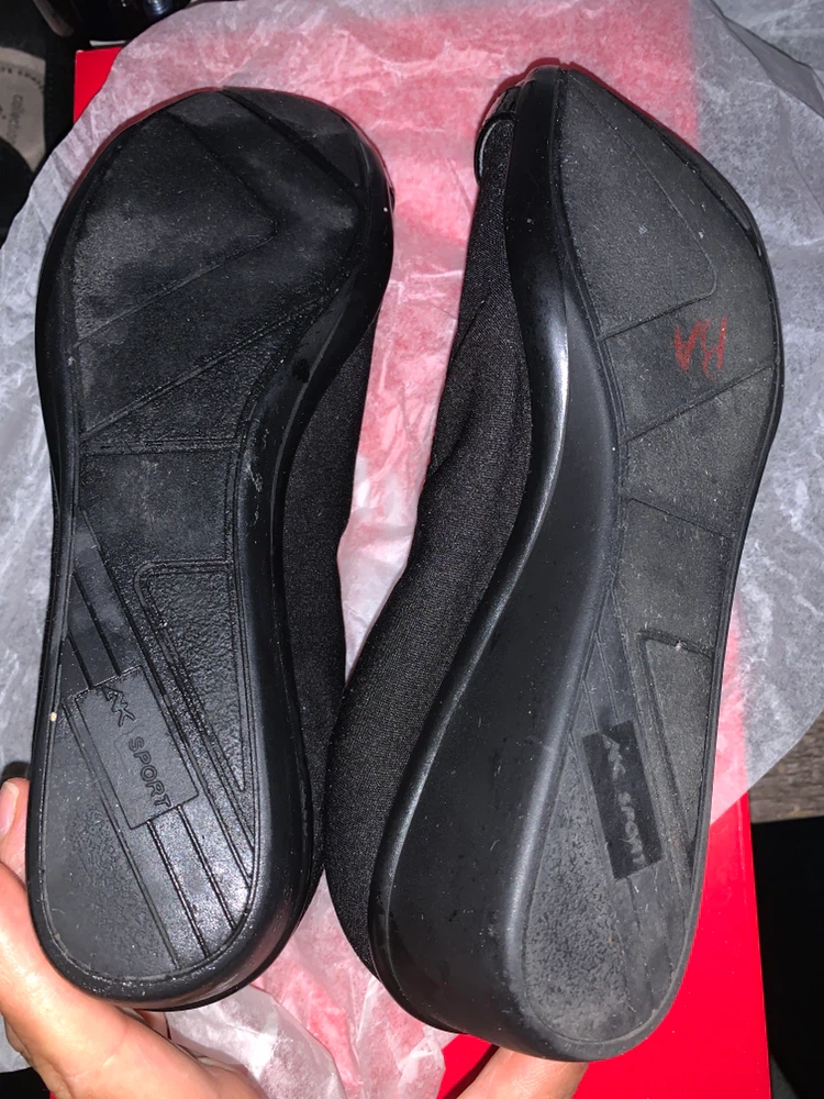 Anne Klein Sport Black Wedge Shoes 🏈 - photo 3