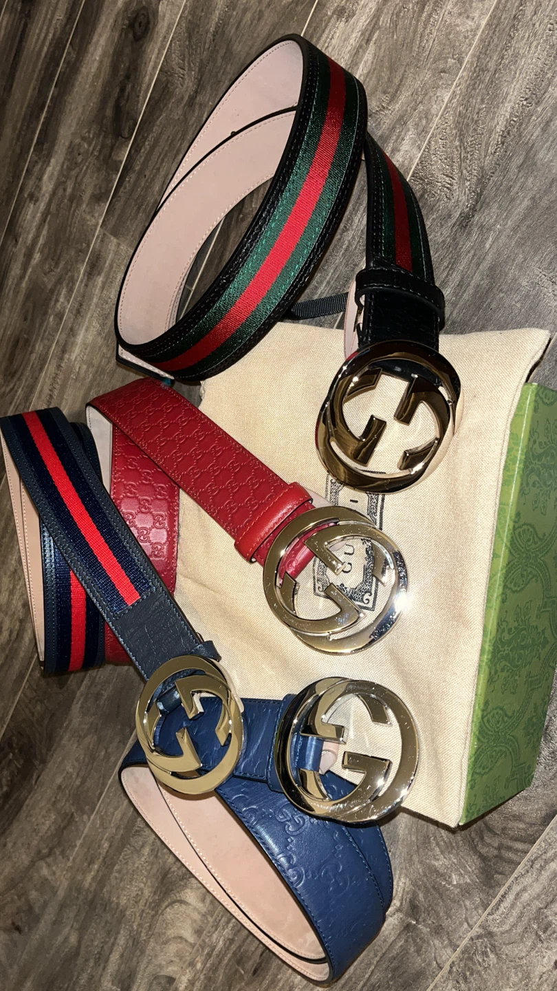Gucci Interlocking GG Belts