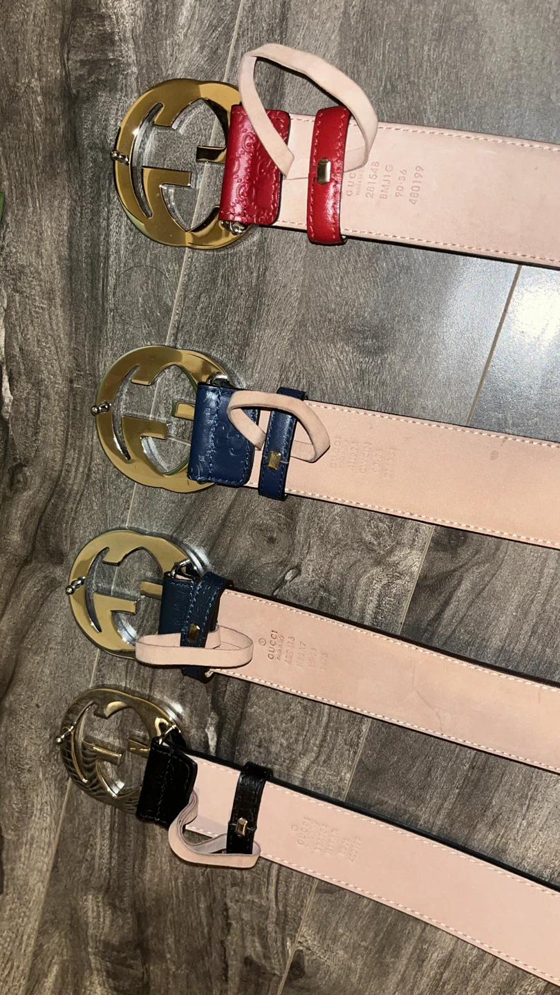 Gucci Interlocking GG Belts - photo 3