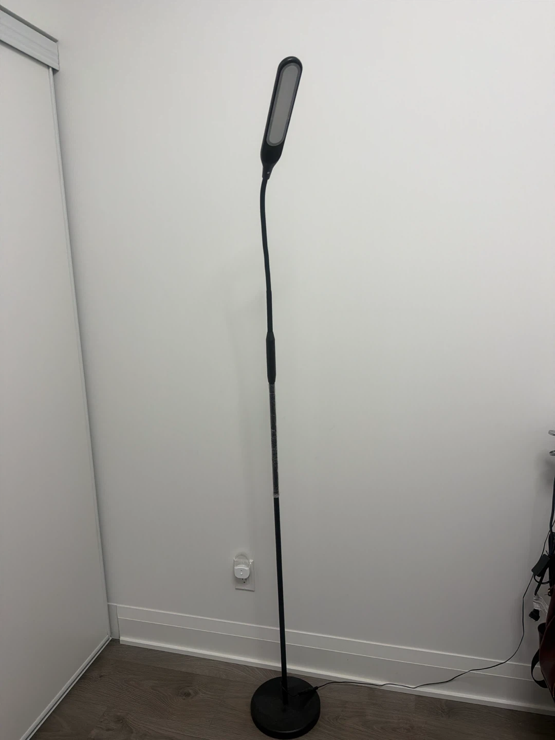 Black LED Floor Lamp
