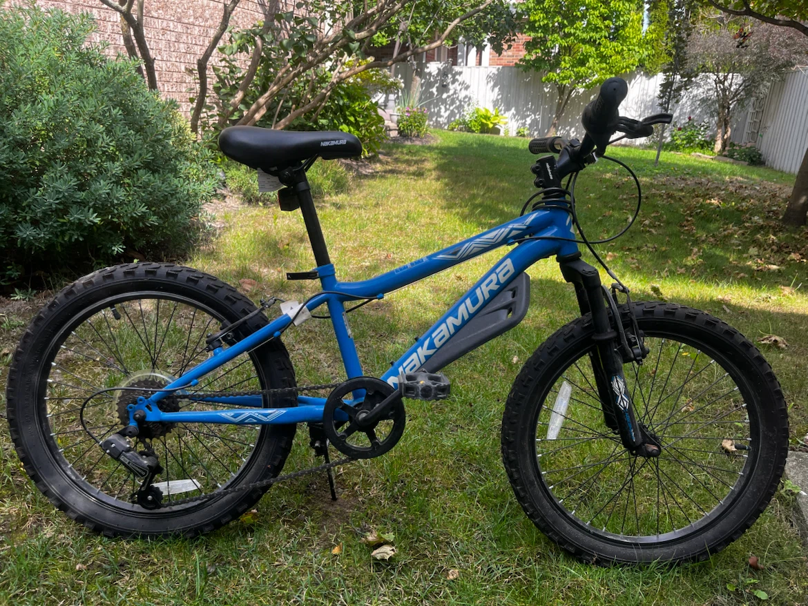 Nakamura 20-inch Blue Mountain Bike - photo 4