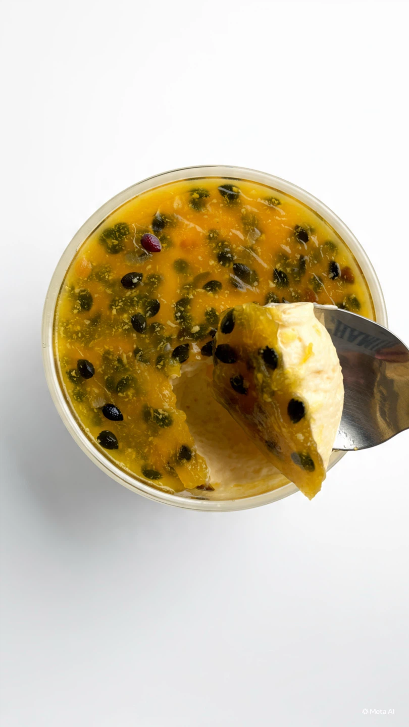 Creamy passion Fruit Mousse - photo 2