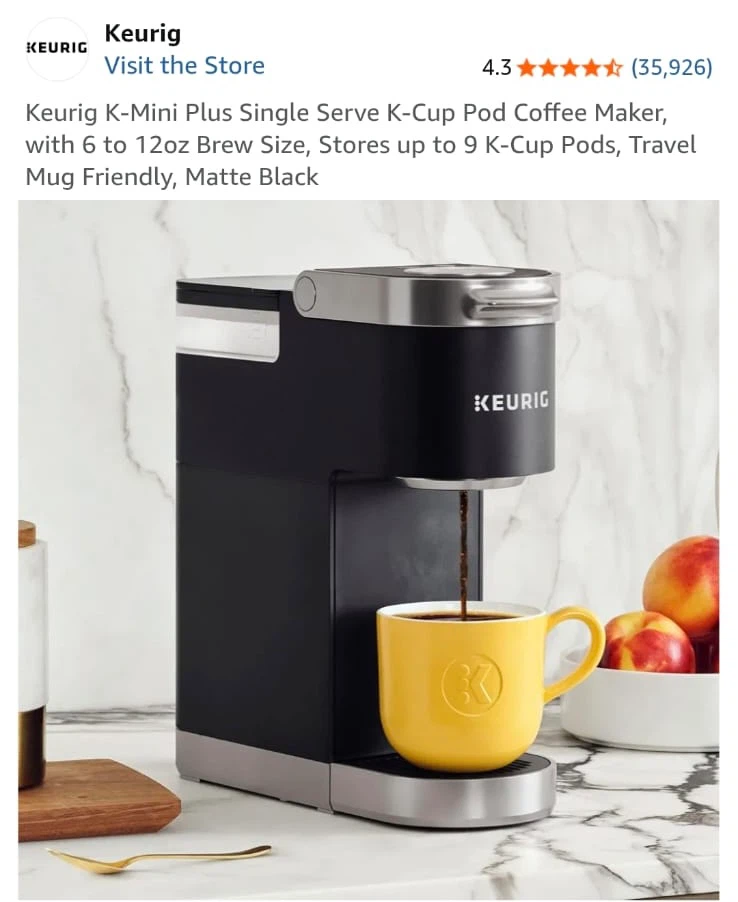 Keurig K-Mini Plus Coffee Maker