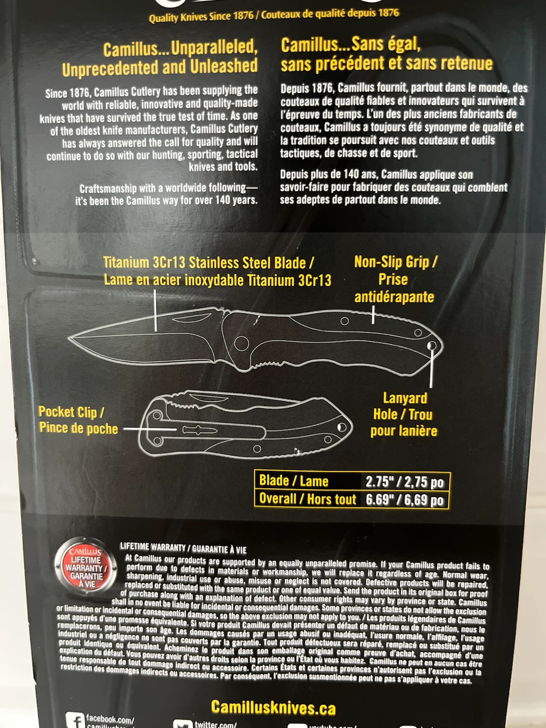 Camillus Storm Folding Knife - photo 2