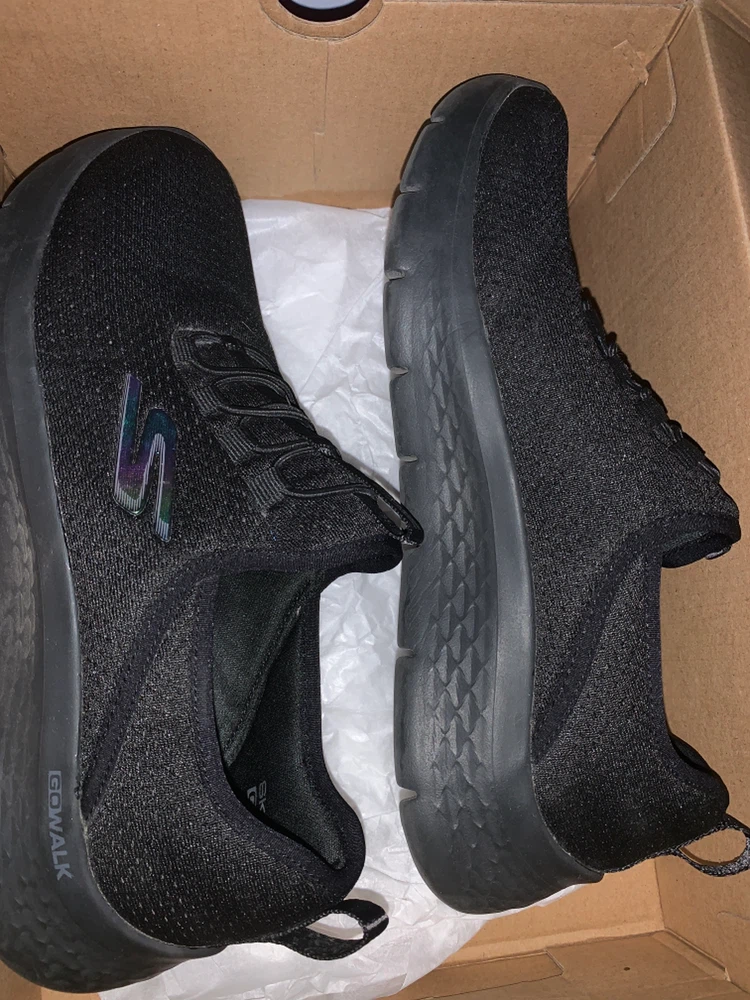 Skechers GoWalk Air Cooled Black Shoes 🏈 - photo 2
