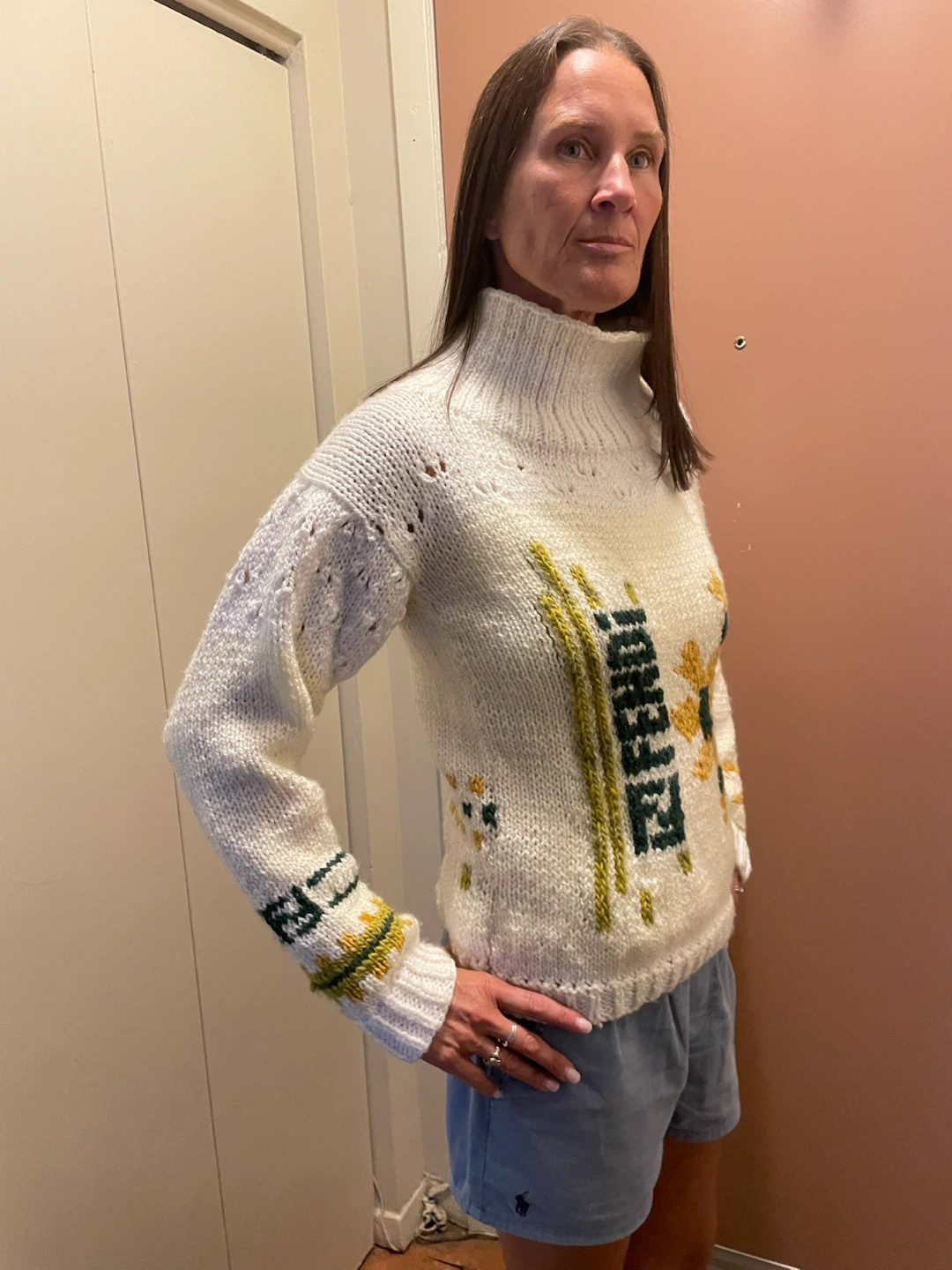 Fendi Mock Neck Knit Sweater - photo 2