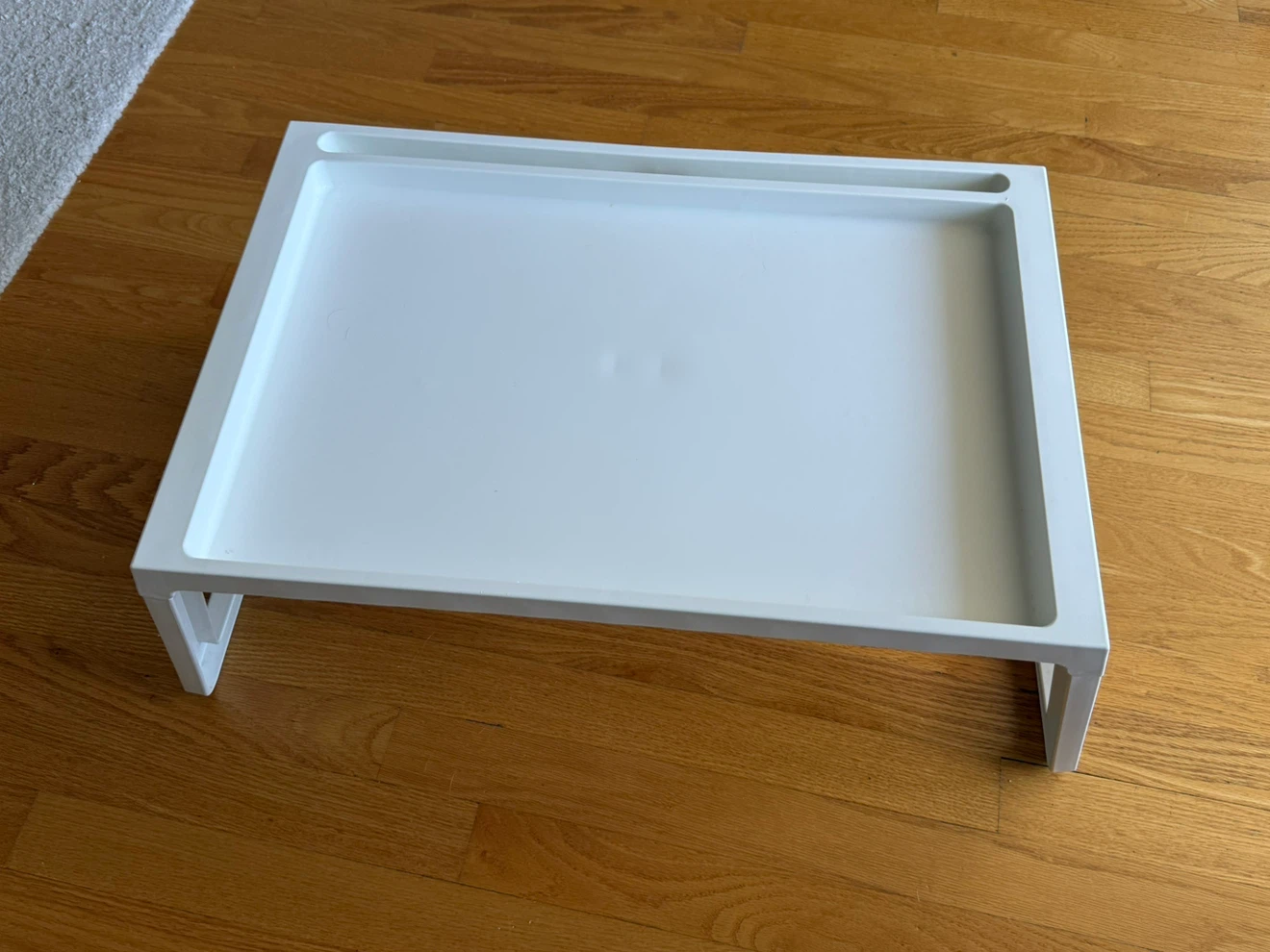 IKEA-White Foldable Bed Tray Desk - photo 2