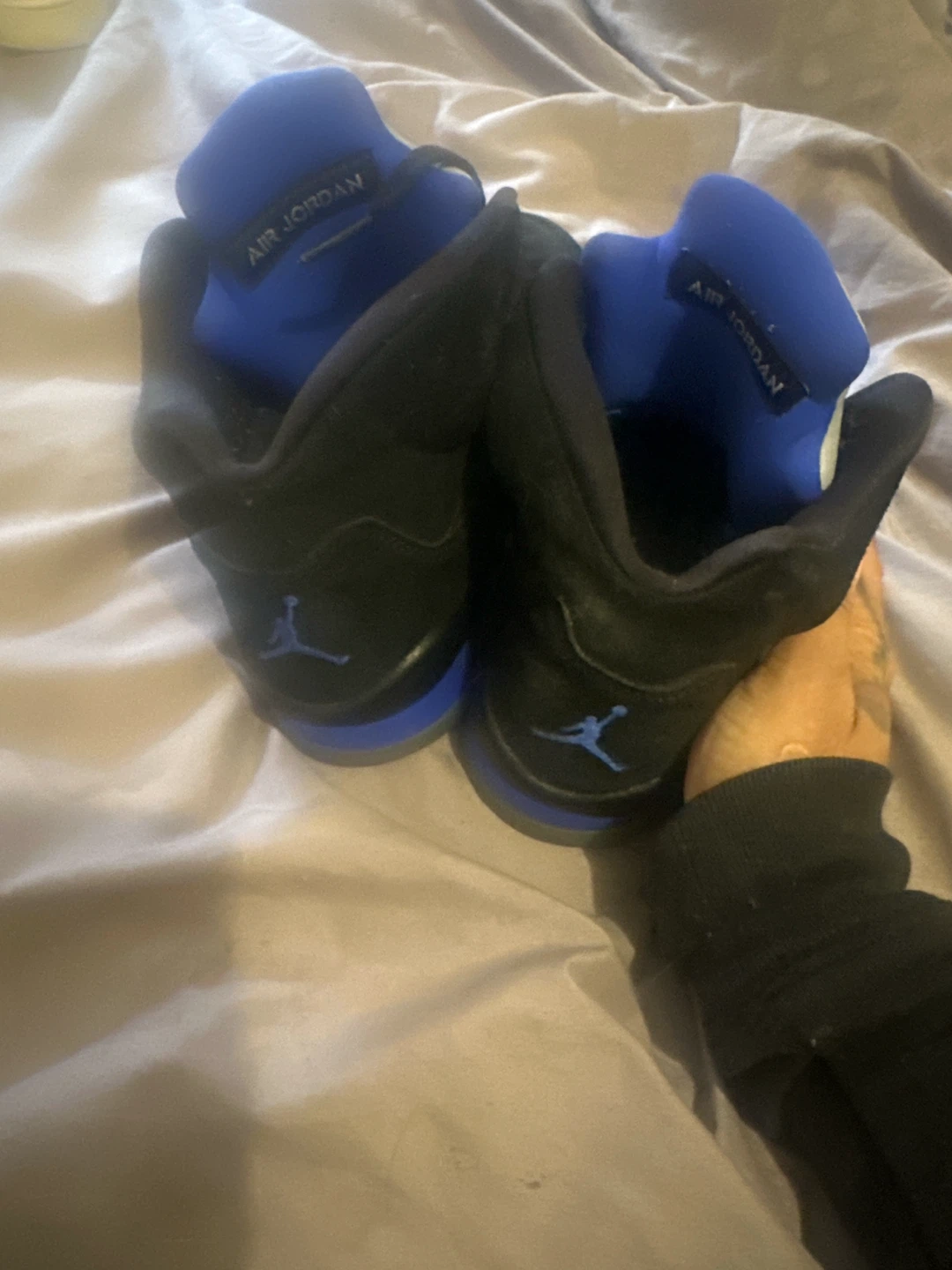 Air Jordan 5 Retro Black Racer Blue - photo 2