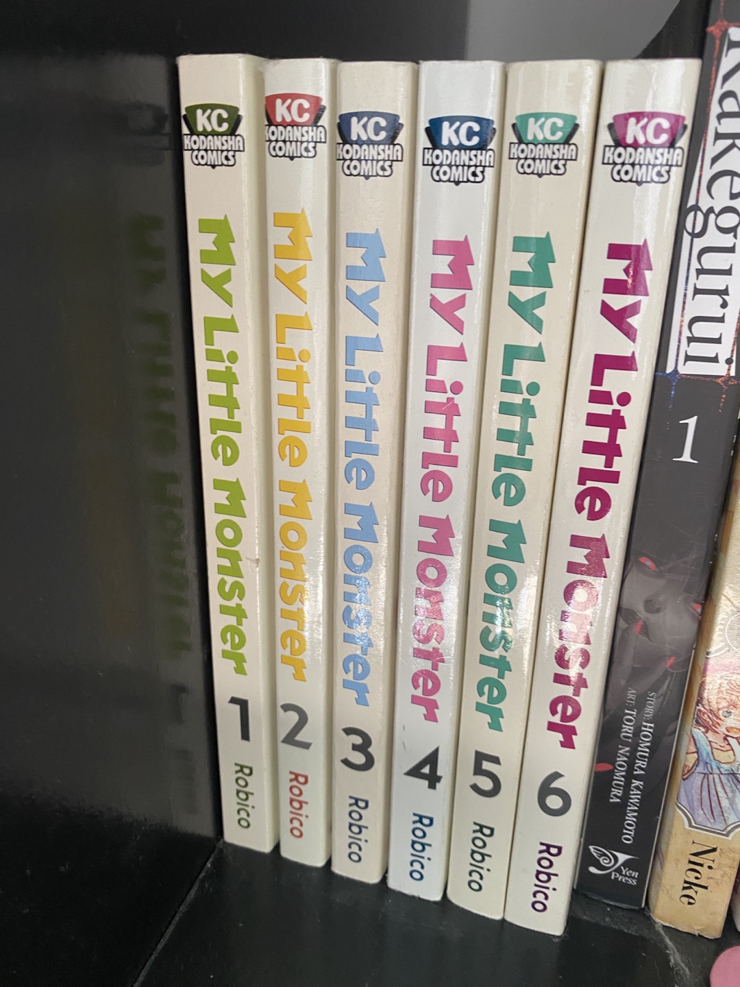 My Little Monster Manga Volumes 1-6