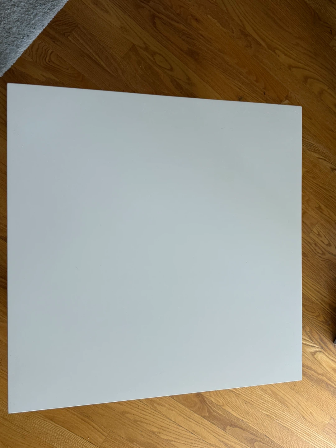 White IKEA Lack Side Table - photo 2