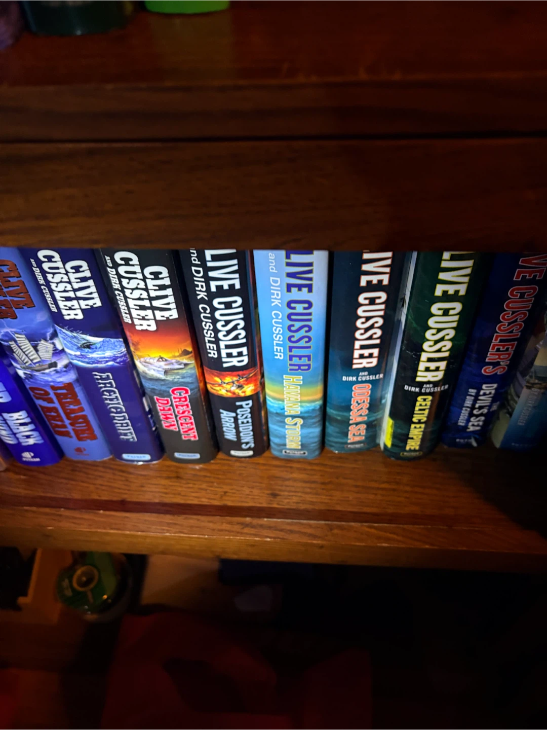 Collection of Clive Cussler Novels - photo 2