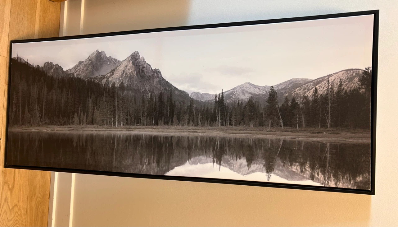 Panoramic Mountain Landscape Wall Art