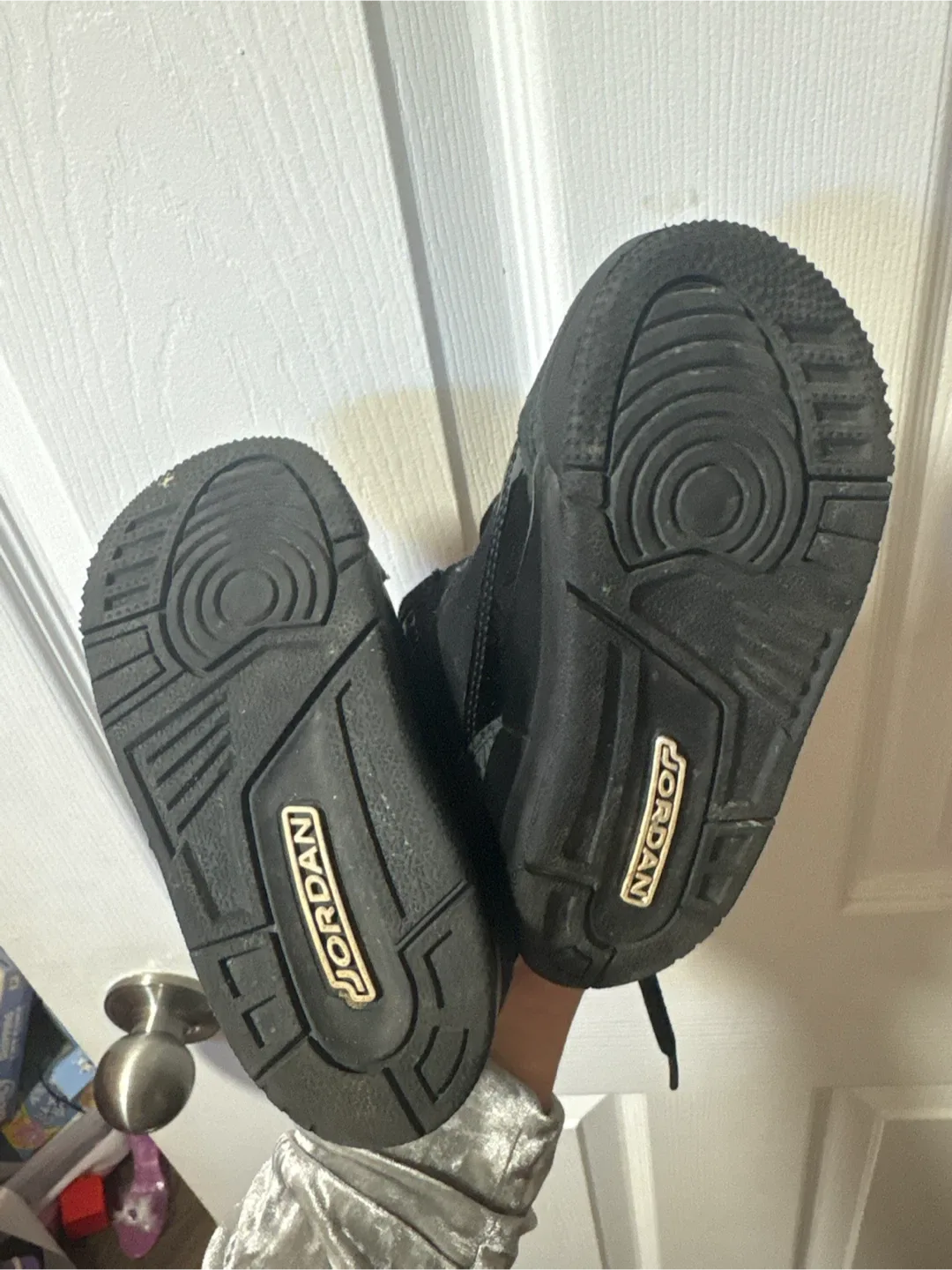 Jordan 3 Toddler Shoes Black size 8 - photo 3