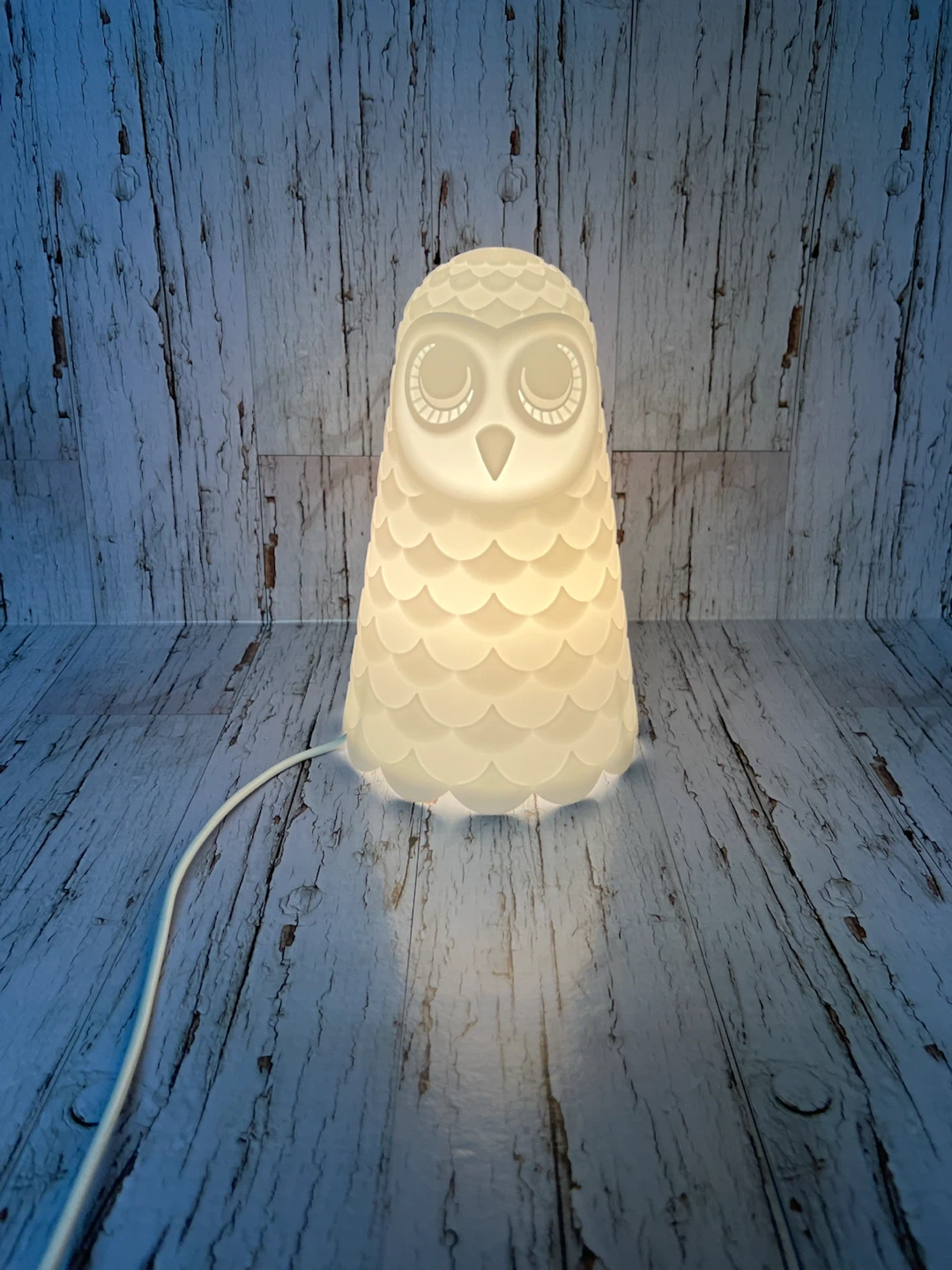 White Owl Table Lamp - photo 2