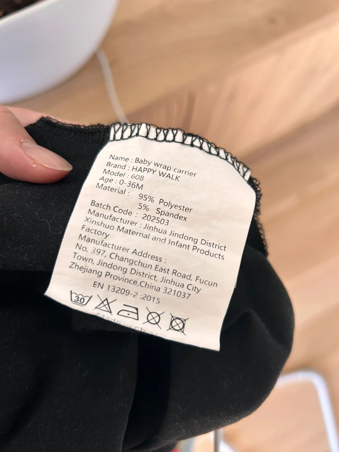 HAPPY WALK Baby Wrap Carrier - photo 3