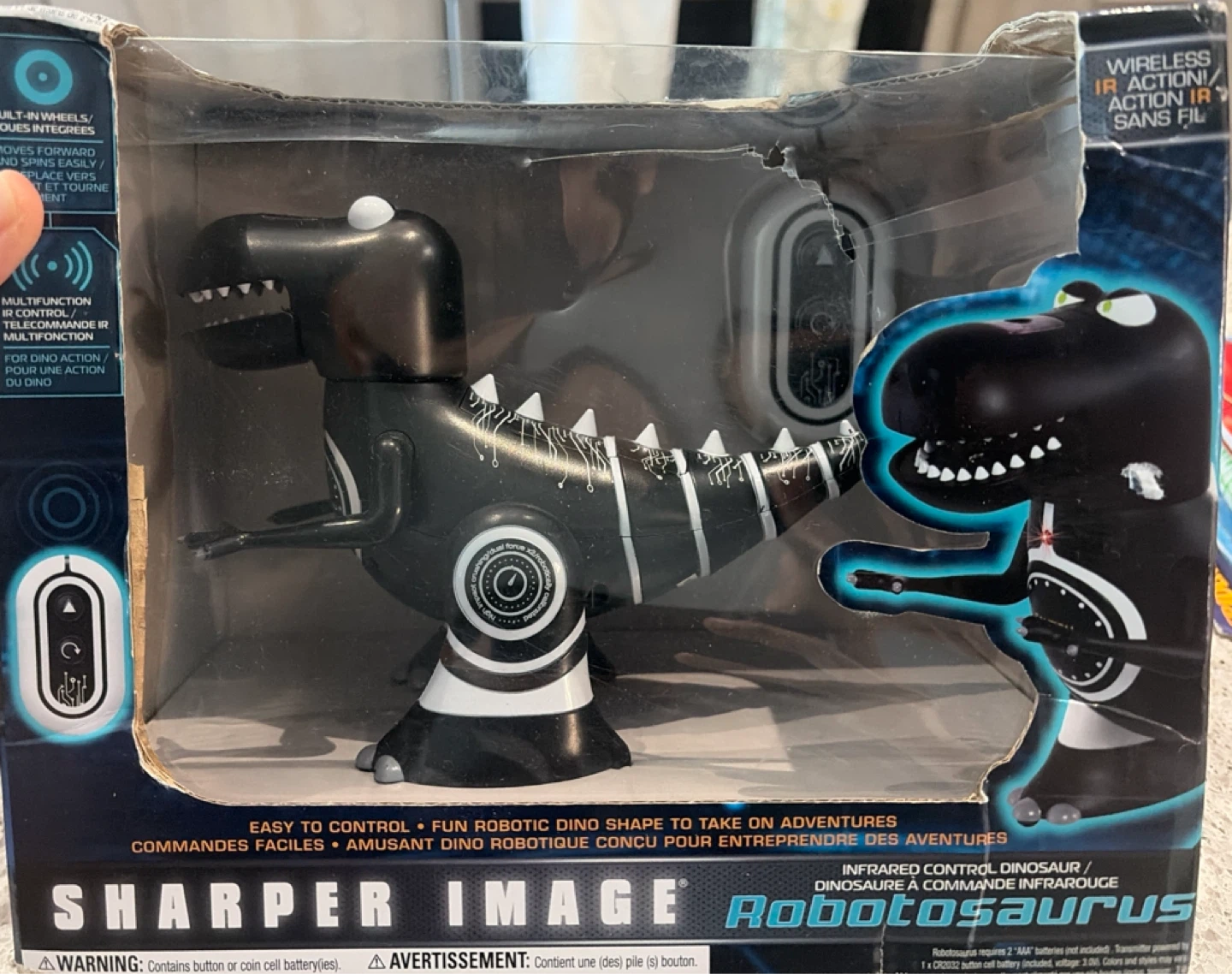 Sharper Image Robotosaurus Infrared Control Dinosaur