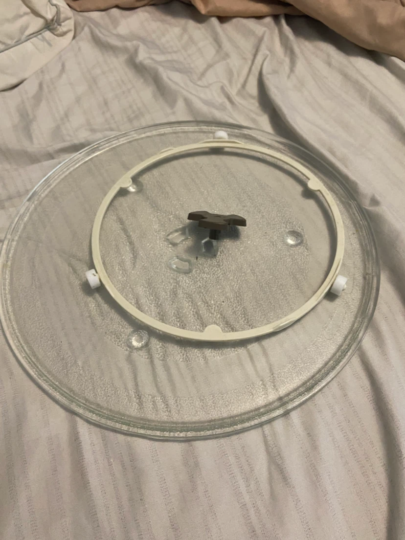 Microwave Glass Turntable Tray and Roller Ring