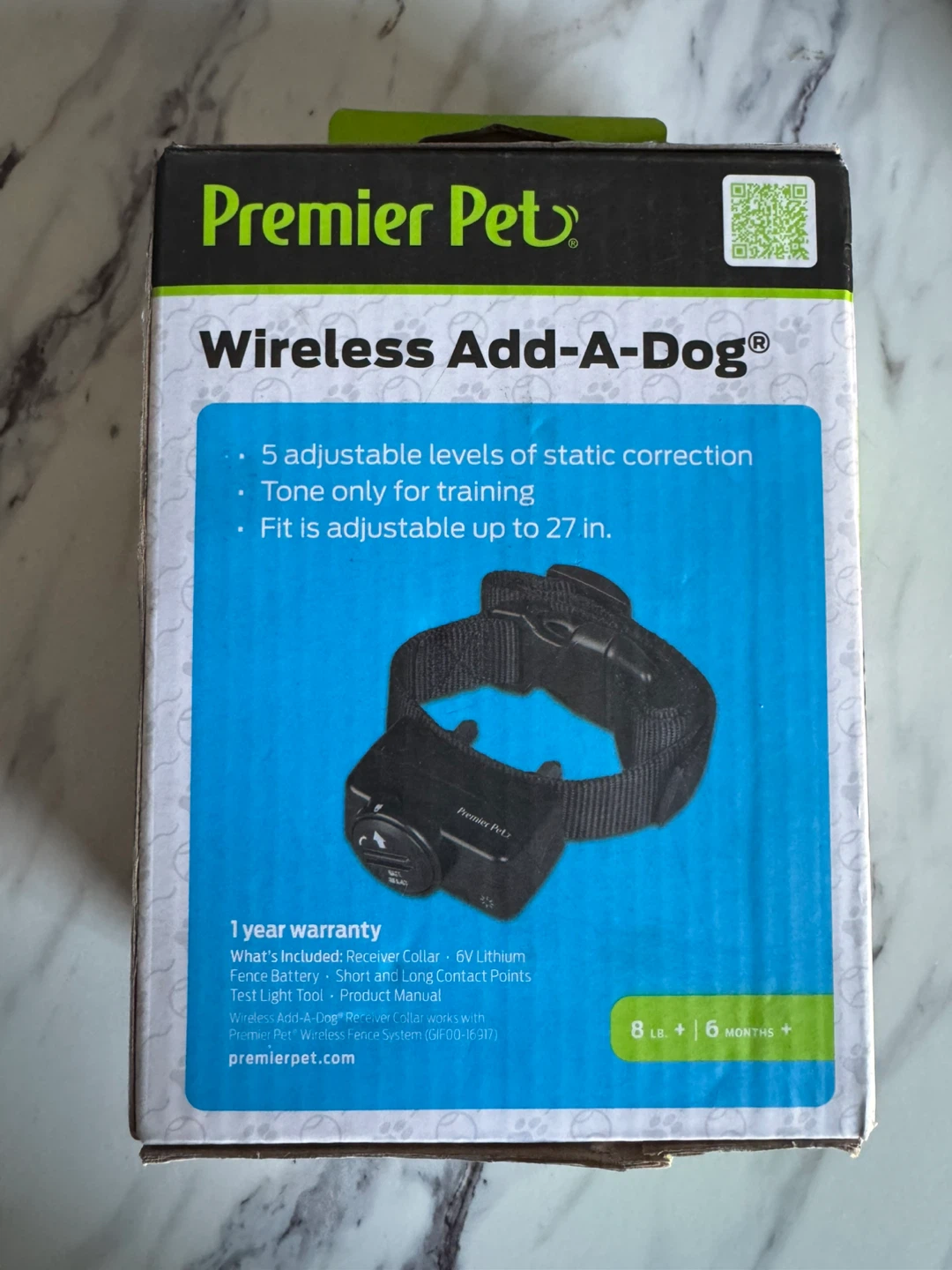 Premier Pet In-Ground Add-A-Dog Collar - New/Sealed