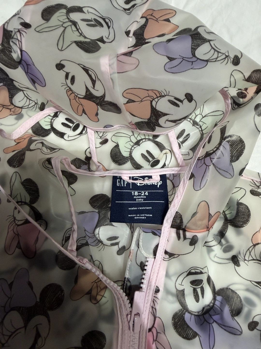 Baby Gap Disney Minnie Mouse Raincoat - photo 2